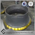 wear resistance cone crusher mantle bowl liner